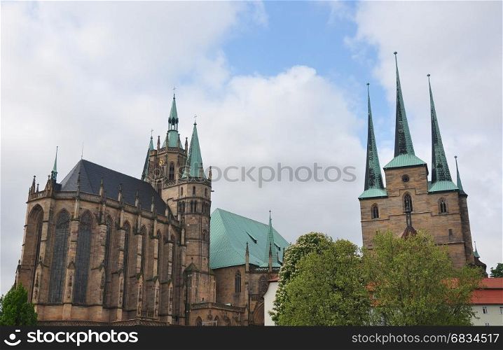 Cathedral and Church of Saint Severus in Erfurt