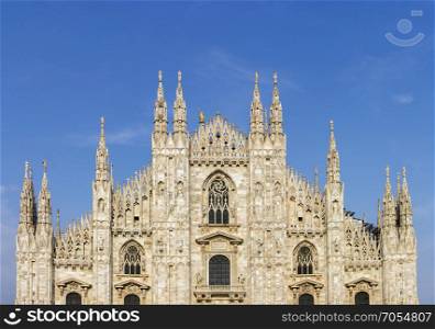 Cathedral Basilica of the Nativity of Saint Mary in Milan, Italy