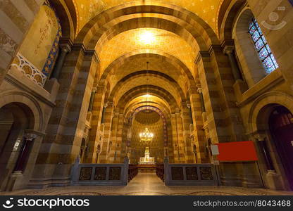 Cathedral de la Major - one of the main church and local landmark in Marseille, France