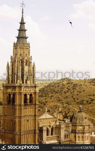 Cathedral in a city, Cathedral Of Toledo, Toledo, Spain