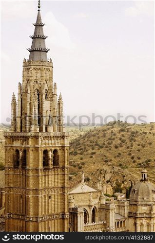Cathedral in a city, Cathedral Of Toledo, Toledo, Spain