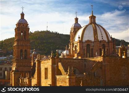 Cathedral in a city, Zacatecas State, Mexico