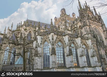 Cathedral in the Dutch city of Den Bosch. Netherlands