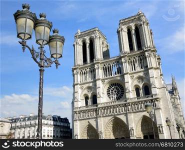 Cathedral Notre Dame in Paris, France