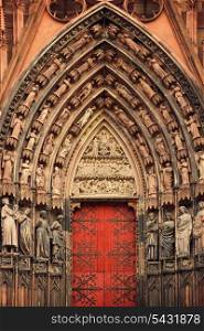 cathedral of Notre-Dame at Strasbourg, France