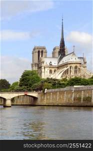Cathedral of Notre Dame de Paris and Isle de la Cite