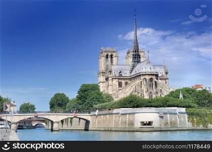 cathedral of Notre Dame of Paris - France