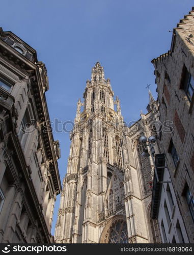 Cathedral of Our Lady in Antwerp, Belgium (Onze-Lieve-Vrouwekathedraal)