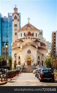 Cathedral of Saint Elias and Saint Gregory the Illuminator, Armenian Catholic church, Beirut, Lebanon