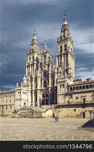 Cathedral of Santiago de Compostela. Unesco World heritage site. Galicia, Spain