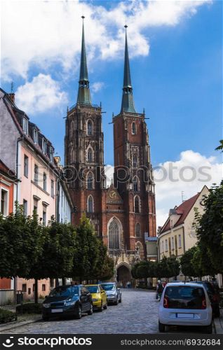 Cathedral of St. John Baptist. Wroclaw. Poland