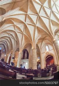 Cathedral of St. Mary of the Incarnation (Cathedral of Santa Maria la Menor) in Santo Domingo, the oldest cathedral in the Americas