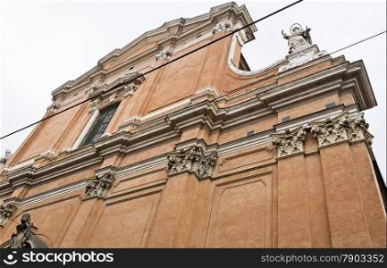 Cathedral of St Peter (Cattedrale Metropolitana di San Pietro) in Bologna, Italy