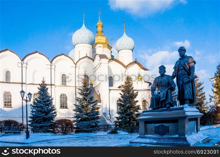 Cathedral of the Annunciation in Kazan Kremlin, Tatarstan, Russia
