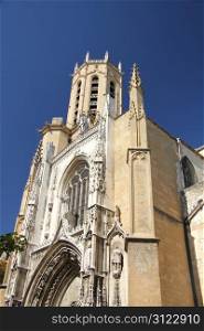 cathedral Saint-Sauveur d&rsquo;Aix in Aix-en-Provence, a Roman Catholic cathedral in Southern France
