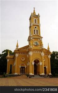 Catholic church in Ayuthaya, central Thailand