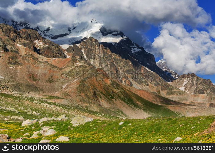 Caucasus mountains