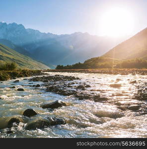 Caucasus mountains