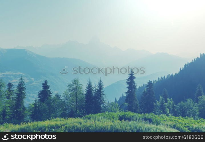 Caucasus mountains