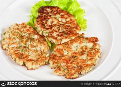 cauliflower cutlets with apples