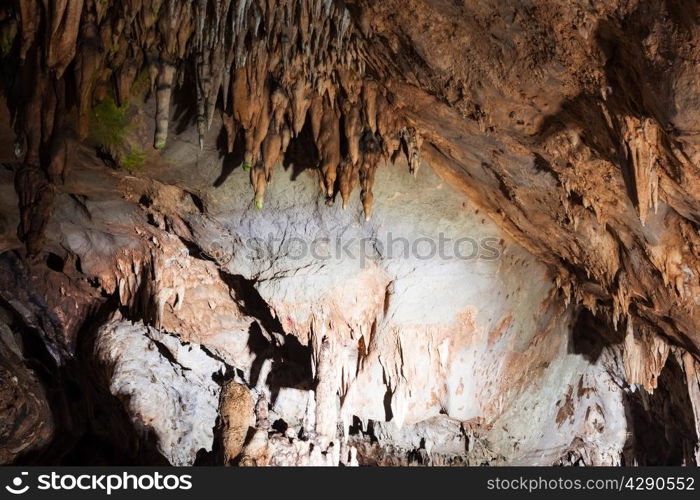 cave and stone texture background