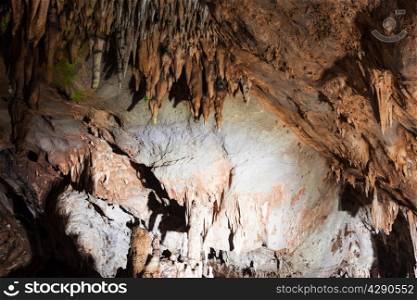 cave and stone texture background