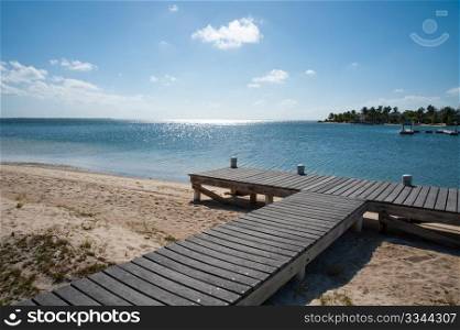 Cayman Kai Beach jetty, Grand Cayman