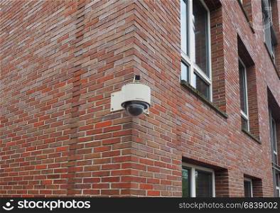 CC TV camera. closed circuit TV surveillance video camera for security