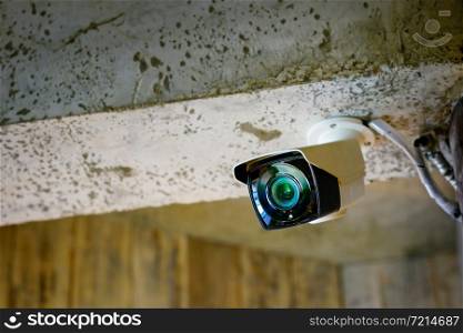 CCTV camera in office and restaurant