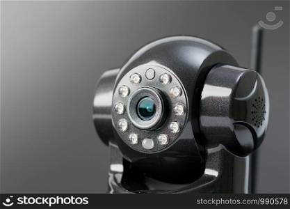 CCTV camera in studio