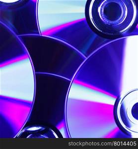 CD close-up, may be used as background