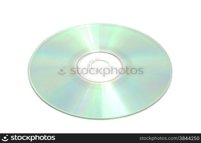 CD isolated on white background