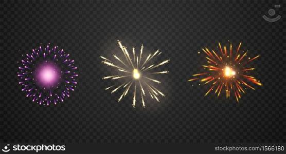 Celebration background template with fireworks ribbons. luxury greeting rich card.