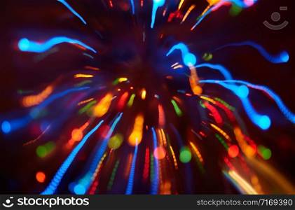 Celebration blurred background