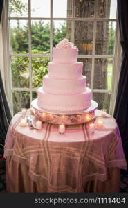 celebration cake for the wedding. celebration cake