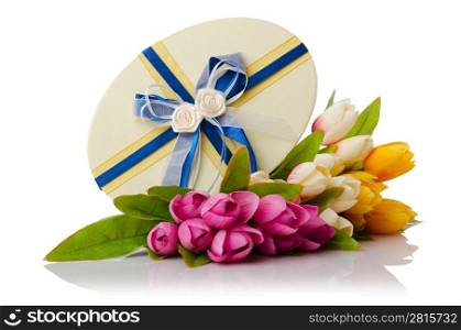 Celebration concept with flowers
