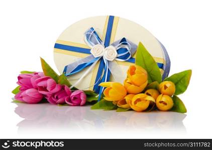 Celebration concept with flowers