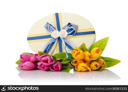 Celebration concept with flowers