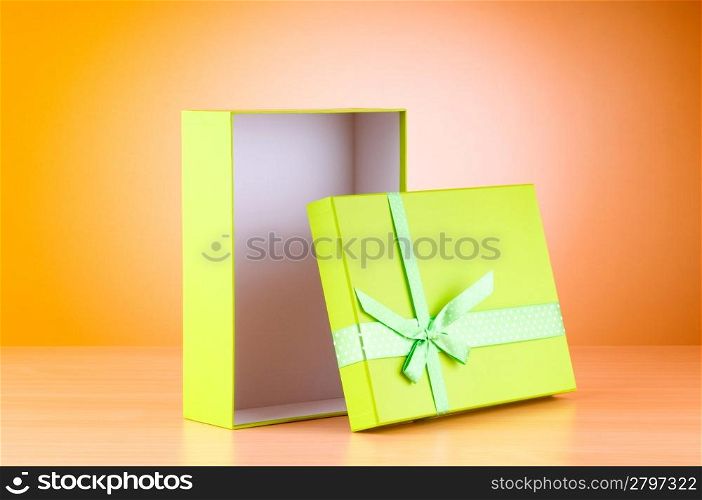 Celebration concept with gift boxes