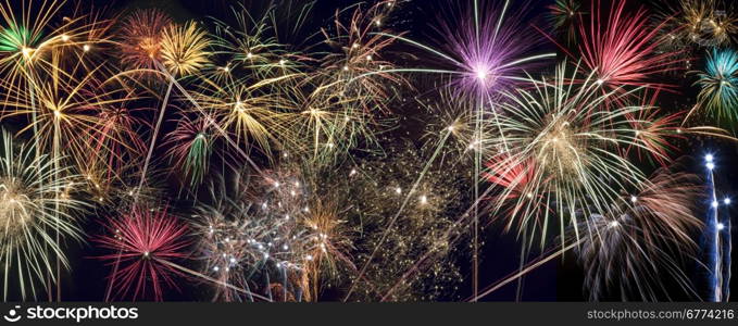 Celebrations - Fireworks Display - website header panel