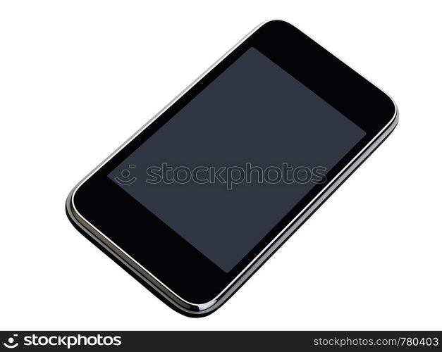 Cell Phone Keypad (cutout) on white background