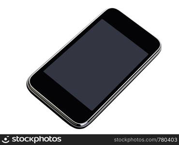 Cell Phone Keypad (cutout) on white background