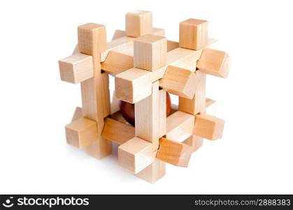 Cell wood puzzle