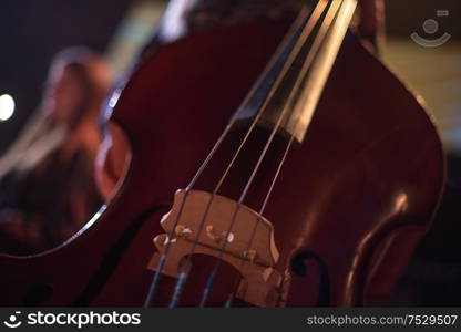 cello at a concert