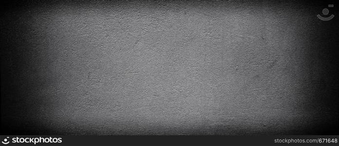 Cement or concrete wall background. Deep focus. Mock up or template. Darkened edges. Cement or concrete wall background