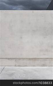 Cement wall and floor. Light Gray Concrete background texture. Construction backdrop
