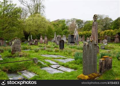 Cemetery on the isle of Islay
