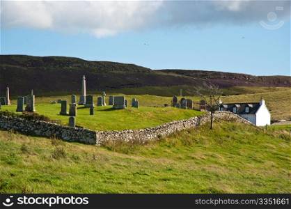 Cemetery on the Isle of Skye, Scotland