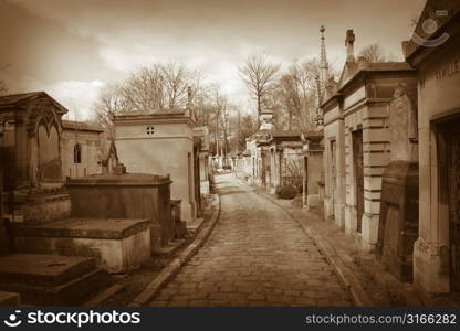 Cemetery Pere Lachaise Paris