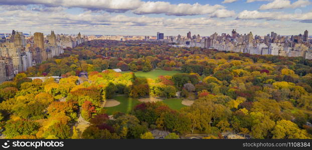 Central Park is a wonderful expanse of nature in the middle of Manhattan New York